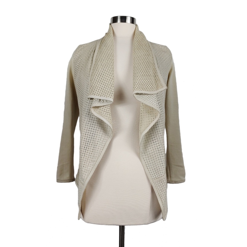 Pinko Tag Beige Lambskin Blazer